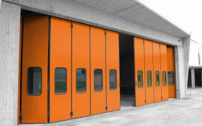 Porte a libro in ambito industriale: efficienza e qualità al servizio dei grandi capannoni